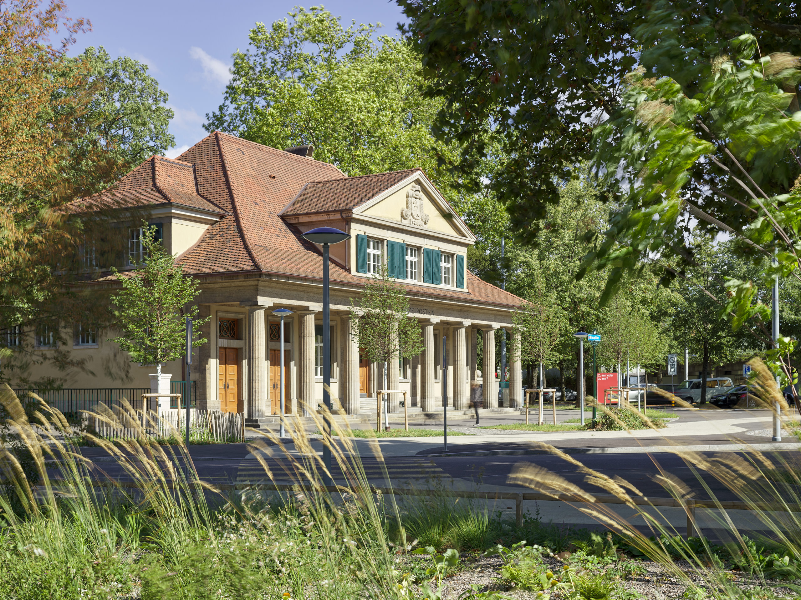 Tiefbauamt Basel · Platzgestaltung Wielandplatz · Aufnahmen 08.2023